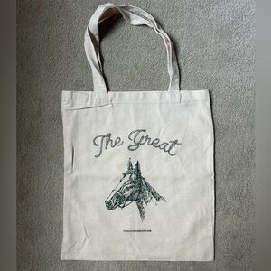 THE GREAT. Cotton Tote Shopping Bag